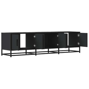 Schwarzer TV-Schrank 150 cm