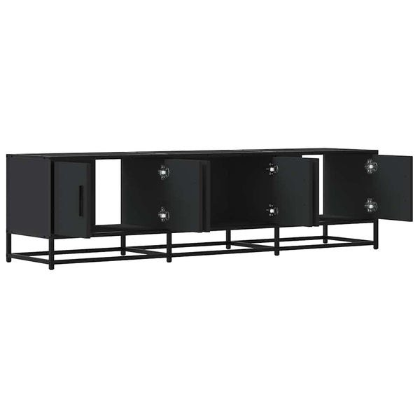 Schwarzer TV-Schrank 150 cm