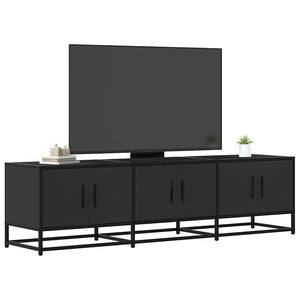 Schwarzer TV-Schrank 150 cm