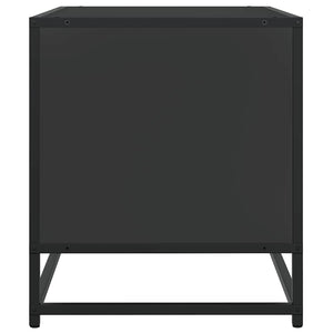 Schwarzer TV-Schrank, 61 cm