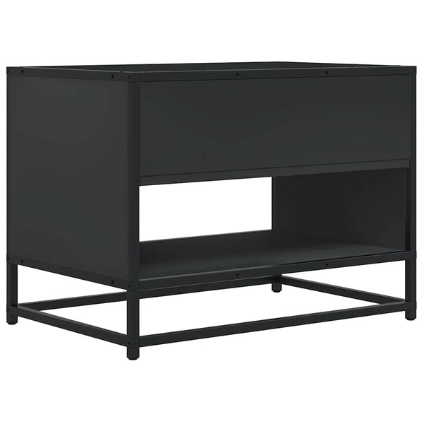 Schwarzer TV-Schrank, 61 cm