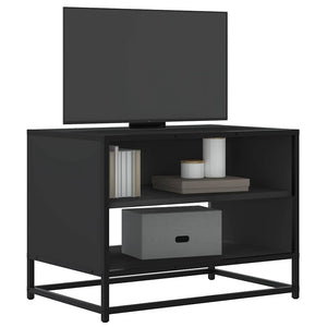 Schwarzer TV-Schrank, 61 cm