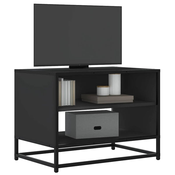 Schwarzer TV-Schrank, 61 cm