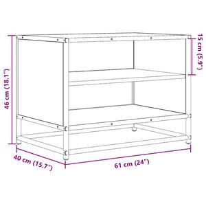 TV-Schrank Sonoma Eiche 61 cm