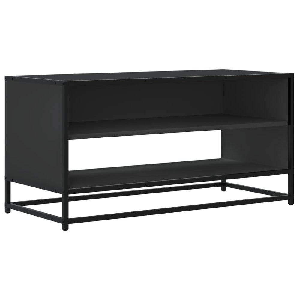 Schwarzer TV-Schrank 91 cm