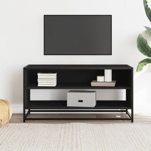 Schwarzer TV-Schrank 91 cm