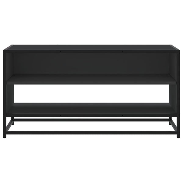 Schwarzer TV-Schrank 91 cm