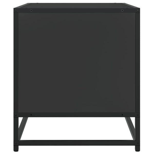 Schwarzer TV-Schrank 91 cm