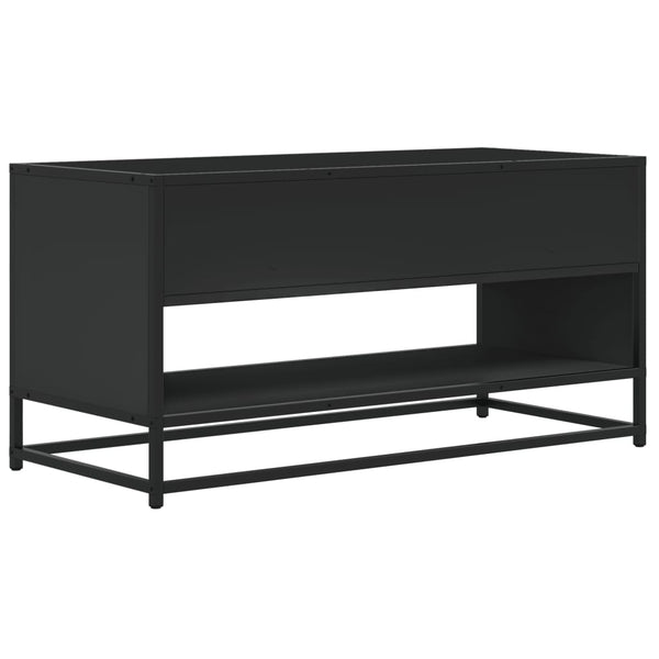 Schwarzer TV-Schrank 91 cm