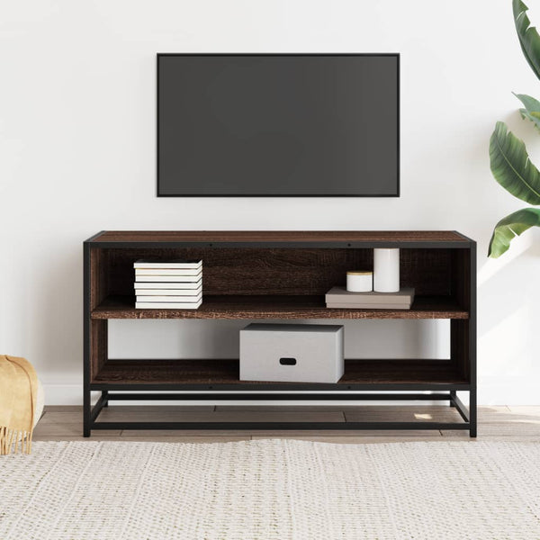 TV-Schrank Braun Eichen-Optik 91 cm
