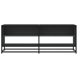 Schwarzer TV-Schrank 120,5 cm
