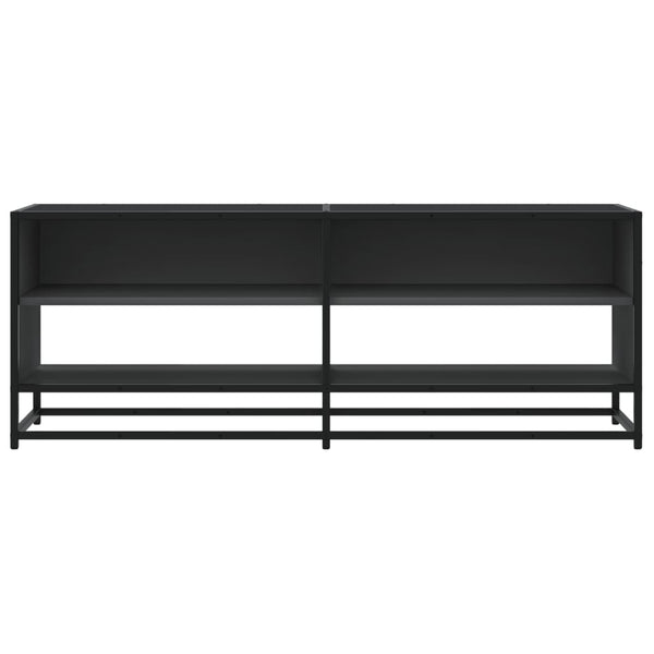 Schwarzer TV-Schrank 120,5 cm