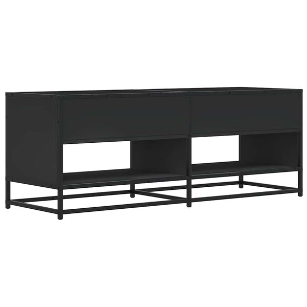 Schwarzer TV-Schrank 120,5 cm