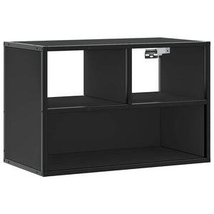 Schwarzer TV-Schrank 60 cm