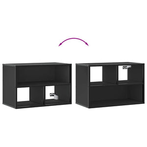 Schwarzer TV-Schrank 60 cm