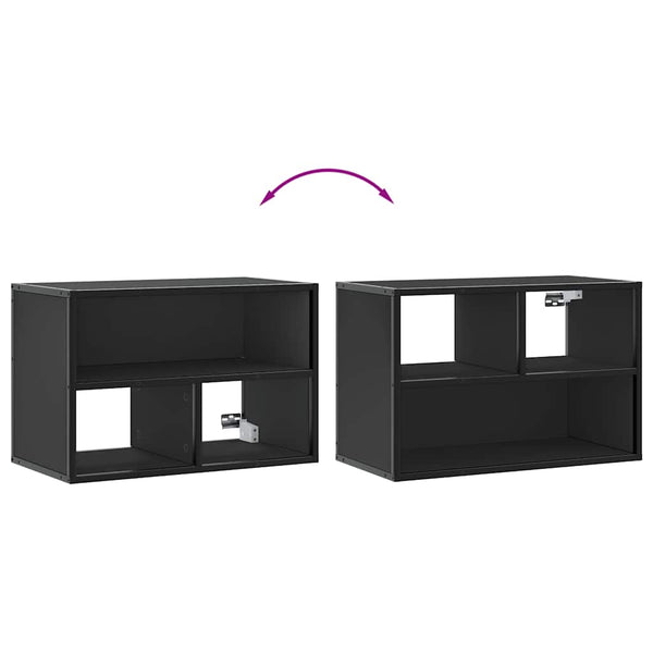 Schwarzer TV-Schrank 60 cm
