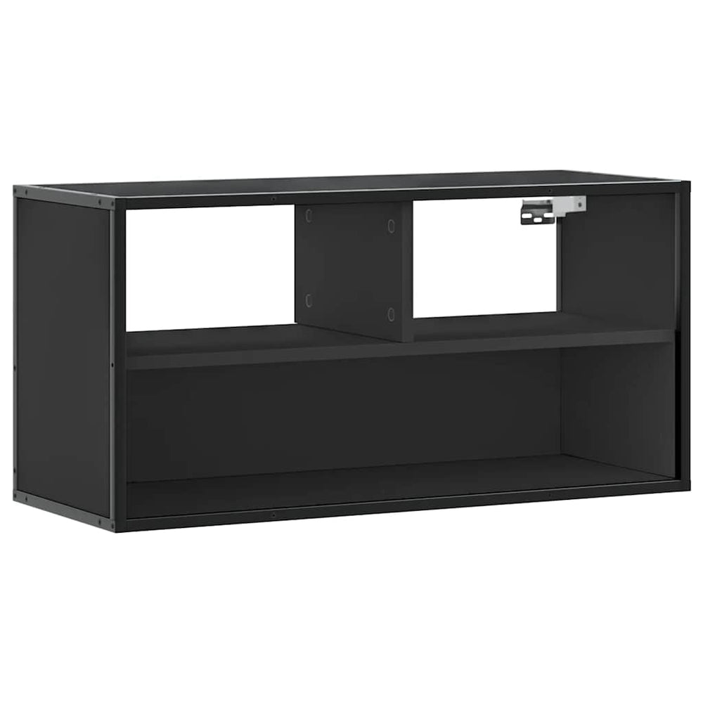 Schwarzer TV-Schrank 80 cm