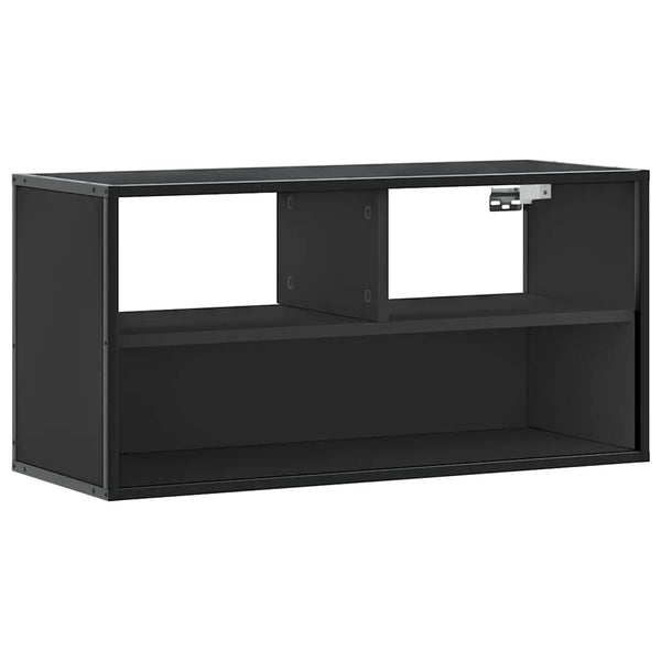 Schwarzer TV-Schrank 80 cm