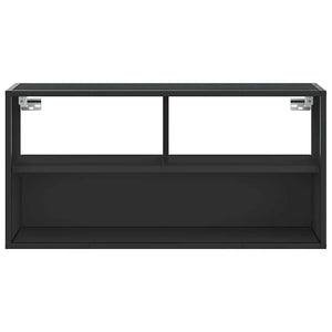 Schwarzer TV-Schrank 80 cm