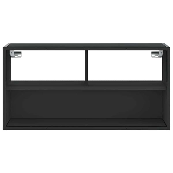 Schwarzer TV-Schrank 80 cm