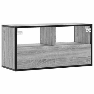 TV-Schrank Grau Sonoma 80 cm