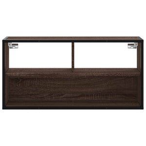 TV-Schrank Braun Eiche, 80 cm