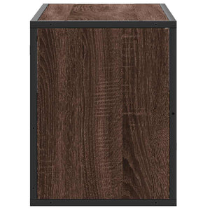 TV-Schrank Braun Eiche, 80 cm