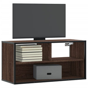 TV-Schrank Braun Eiche, 80 cm