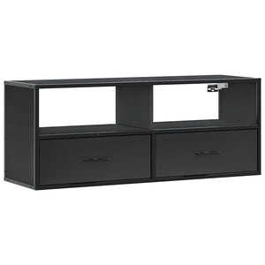 Schwarzer TV-Schrank 100 cm