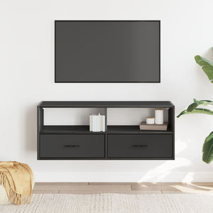 Schwarzer TV-Schrank 100 cm