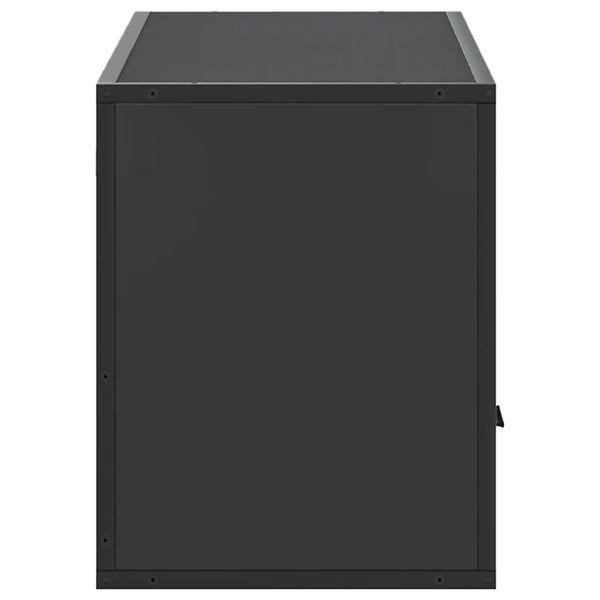 Schwarzer TV-Schrank 100 cm