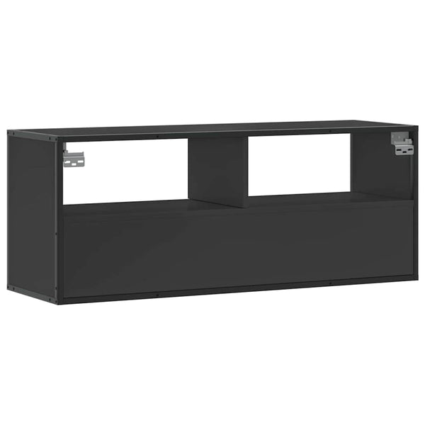 Schwarzer TV-Schrank 100 cm