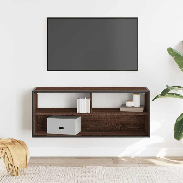 TV-Schrank Braun Eiche 100 cm