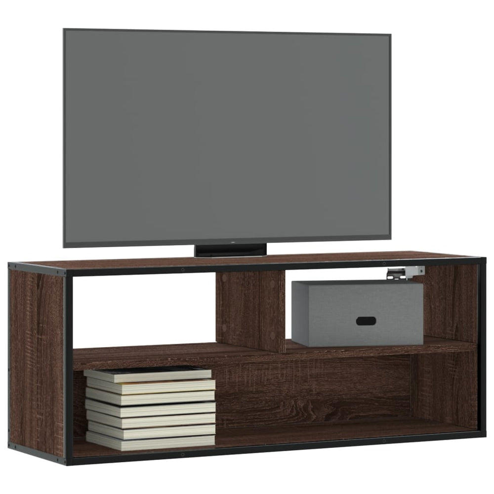 TV-Schrank Braun Eiche 100 cm