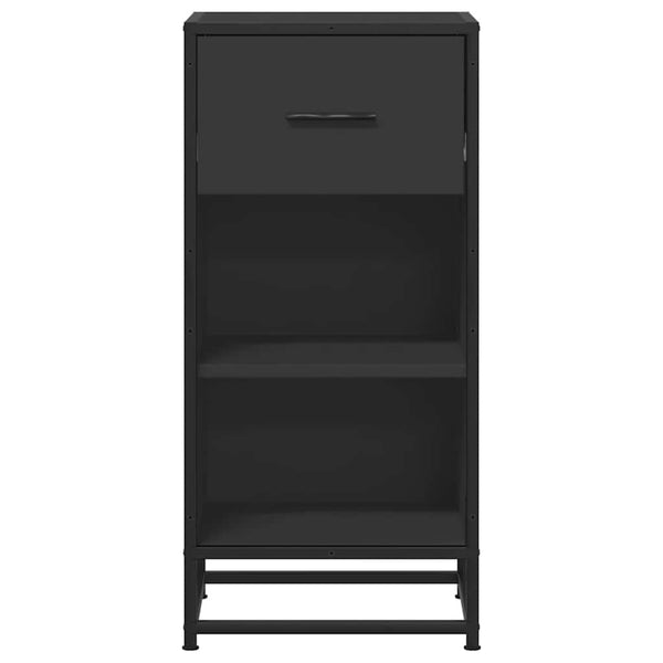Schwarzes Sideboard 35,5x35x76 cm