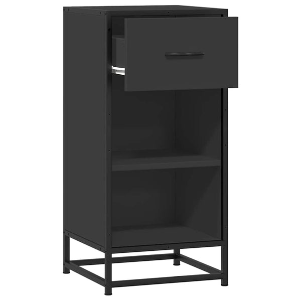 Schwarzes Sideboard 35,5x35x76 cm
