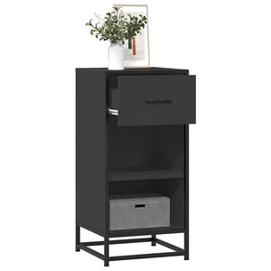Schwarzes Sideboard 35,5x35x76 cm