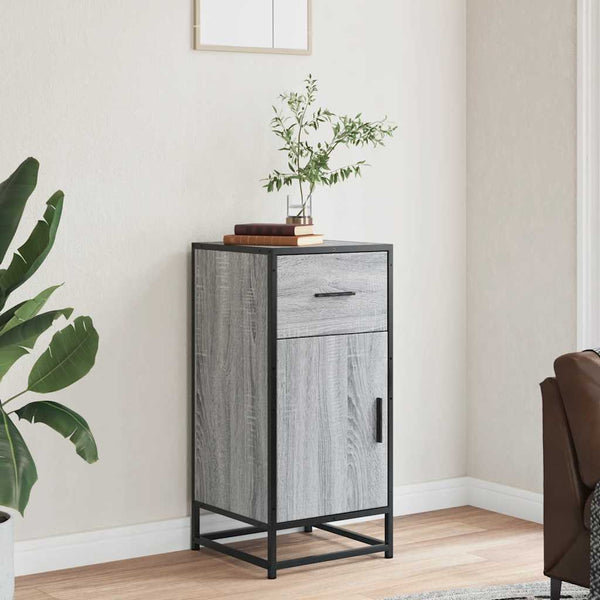 Graues Sonoma Sideboard 76cm