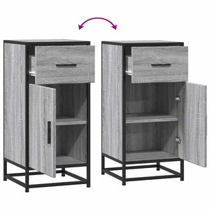 Graues Sonoma Sideboard 76cm