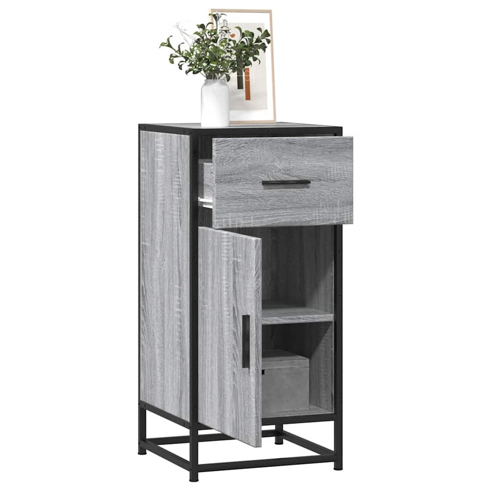 Graues Sonoma Sideboard 76cm