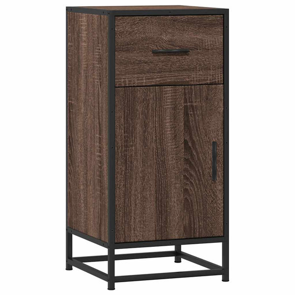 Sideboard Braun Eichen-Optik 76 cm