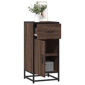 Sideboard Braun Eichen-Optik 76 cm