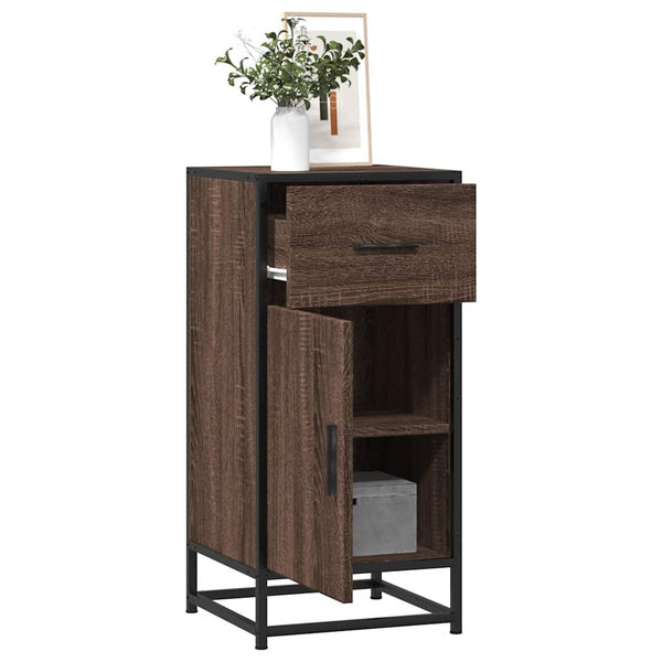 Sideboard Braun Eichen-Optik 76 cm