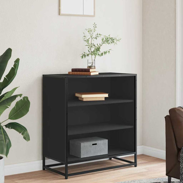 Schwarzes Sideboard 68x35x76 cm