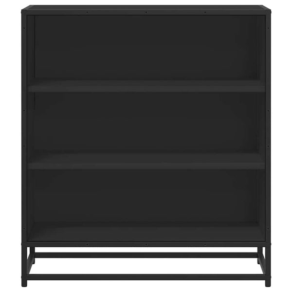 Schwarzes Sideboard 68x35x76 cm
