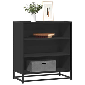 Schwarzes Sideboard 68x35x76 cm