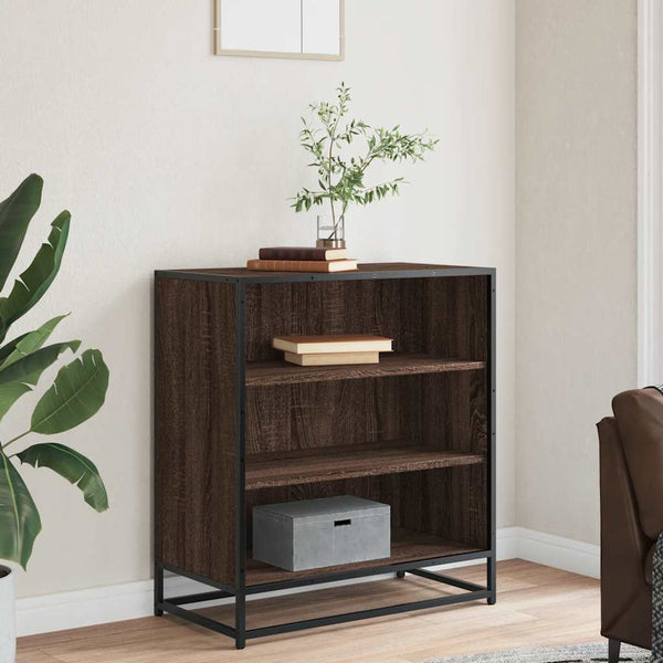 Sideboard Braun Eichenoptik 68x35x76 cm