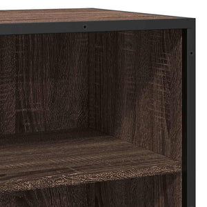 Sideboard Braun Eichenoptik 68x35x76 cm
