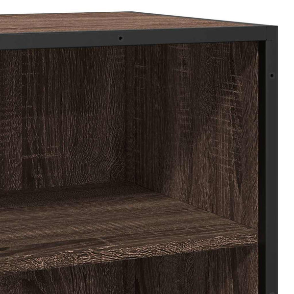 Sideboard Braun Eichenoptik 68x35x76 cm