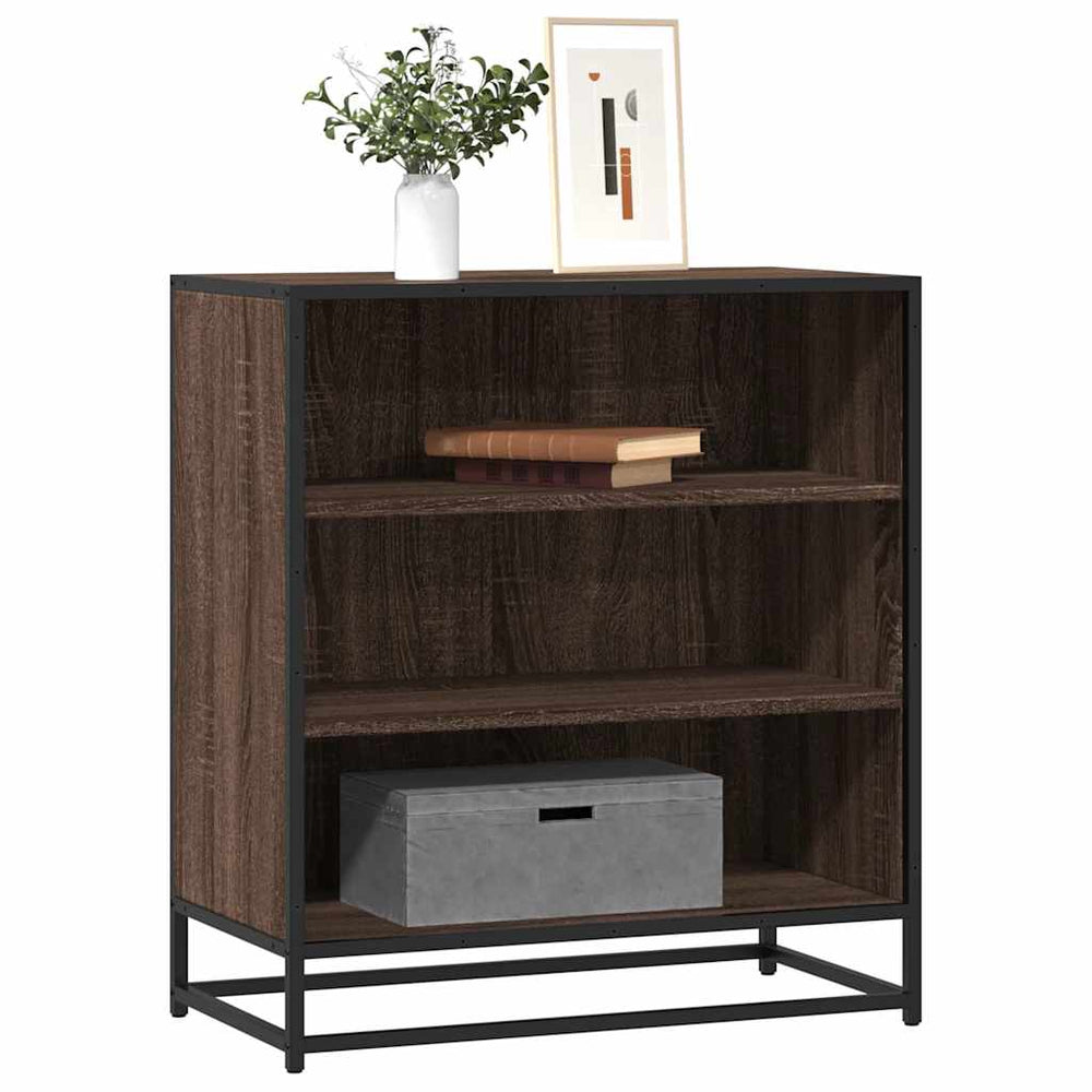Sideboard Braun Eichenoptik 68x35x76 cm
